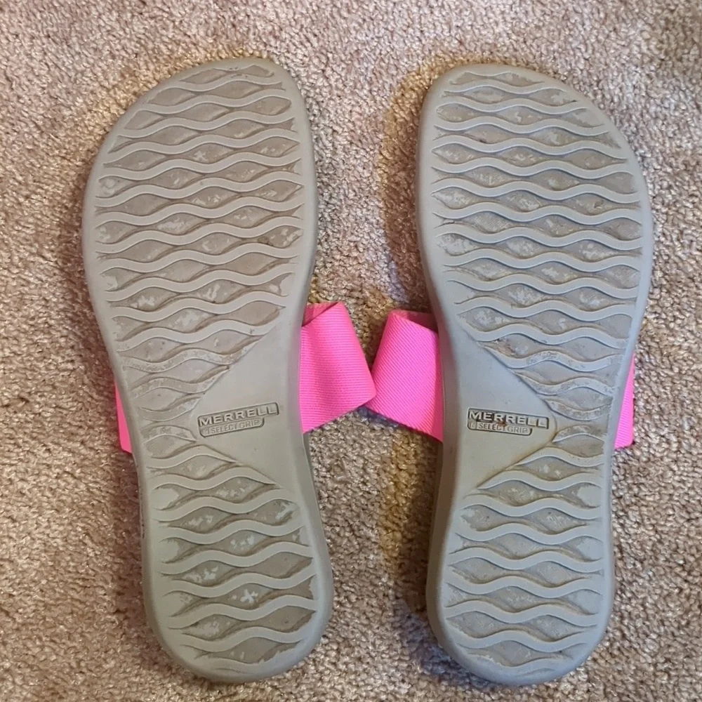 Merrell Fuchsia and Olive Sandals - Picture 3 of 3